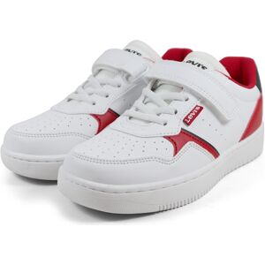 Levi's® Kids Slip-On Sneaker »Levi´s Aiden Vuni«, mit Lochmuster weiss-rot Größe 35