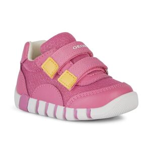 Geox Lauflernschuh »B IUPIDOO GIRL A«, Sneaker, Babyschuh mit softer... rosa-gelb Größe 20