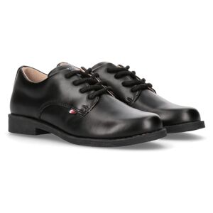 Tommy Hilfiger Schnürschuh »LOW CUT«, Konfirmationsschuh, Kommunionsschuh,... schwarz Größe 35