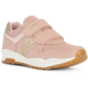 Geox Sneaker »J PAVEL GIRL A«, mit Klettverschlüsse, Freizeitschuh,... rosè-platinfarben Größe 38