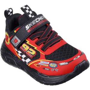 Skechers Kids Lauflernschuh »SKECH TRACKS«, Klettschuh, Sneaker, Kindergarten... schwarz-rot Größe 21