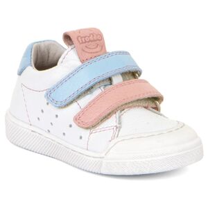 froddo® Sneaker »Rosario«, mit Lochungen an der Seite, Freizeitschuh,... weiss-blau-rosa Größe 25