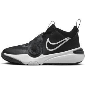 Nike Team Hustle D 11 Basketballschuh für ältere Kinder - Schwarz - 38.5