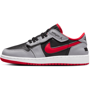 Air Jordan 1 Low FlyEaseSchuh (ältere Kinder) - Schwarz - 35.5