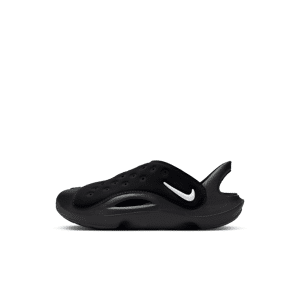 Nike Aqua SwooshSandalen für jüngere Kinder - Schwarz - 26