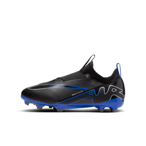 Nike Jr. Mercurial Vapor 15 Academy Low Top Fußballschuh für verschiedene Böden für jüngere/ältere Kinder - Schwarz - 38.5