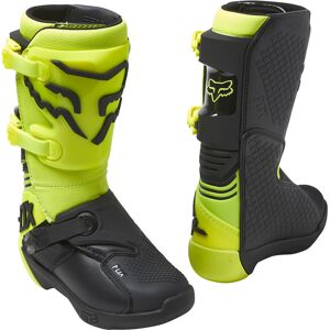 FOX Comp Jugend Motocross Stiefel 41 Schwarz Gelb