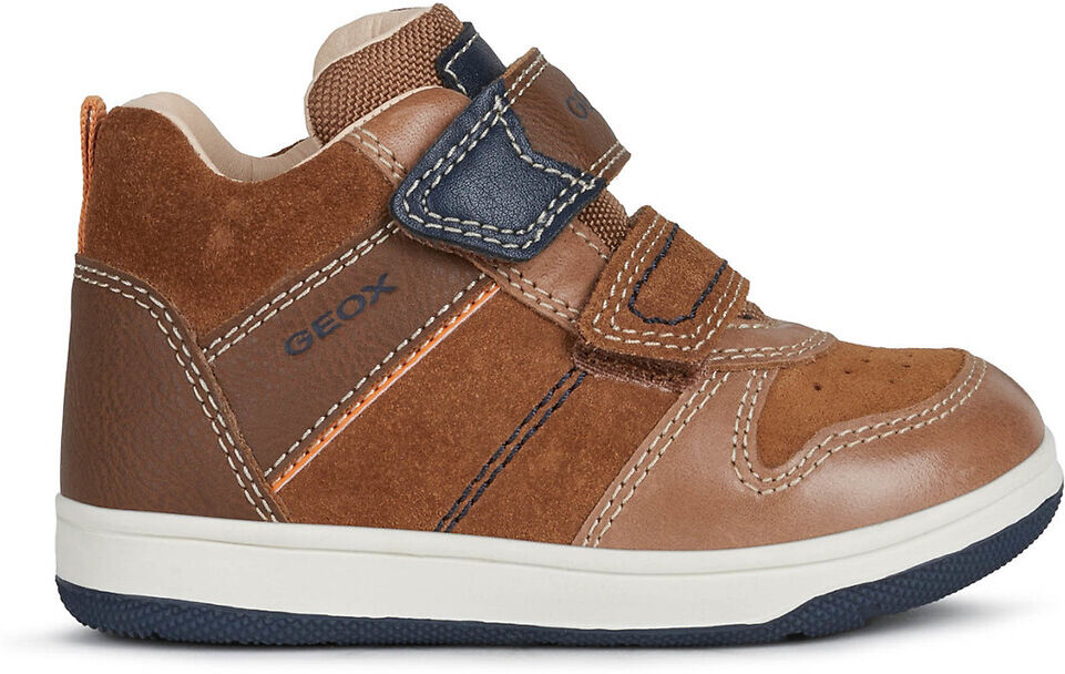 Geox High-Top-Sneakers New Flick, Klettverschluss BLAU;BRAUN