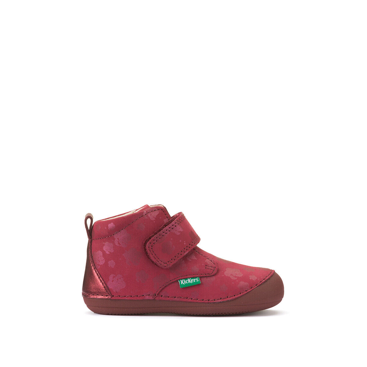 KICKERS Babyschuhe Sabio x Hello Kitty, Leder ROT