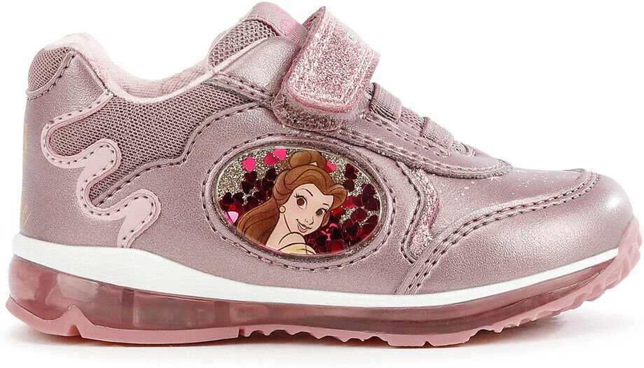 Geox Sneakers Todo x Princesses für die ersten Schritte, LED ROSA