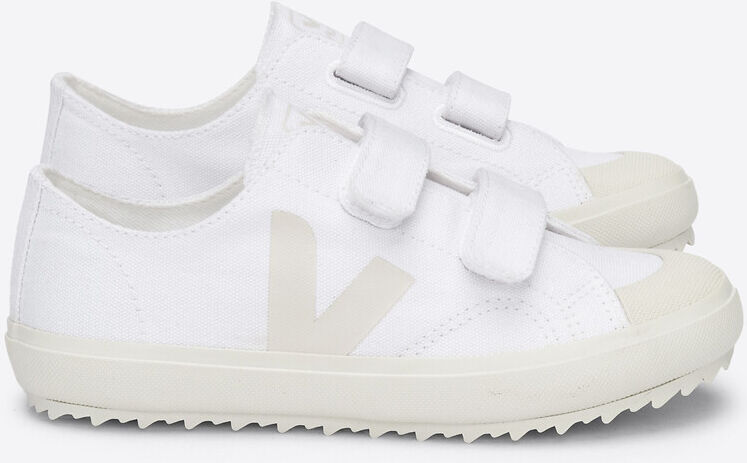 VEJA Sneakers Nova für Kinder, Klettverschluss, Canvas WEISS