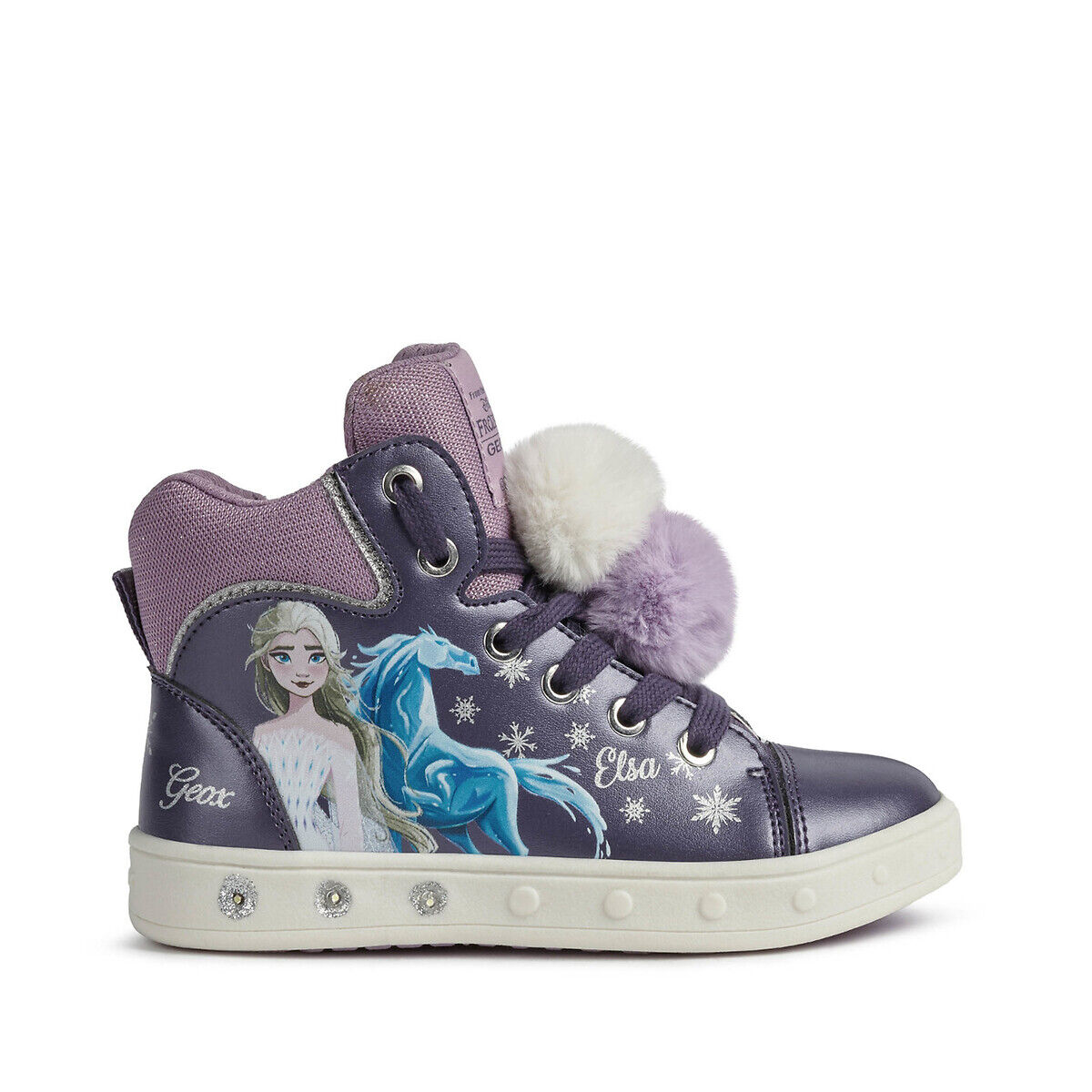 Geox High-Top-Sneakers Skylin x Frozen BLAU;VIOLETT