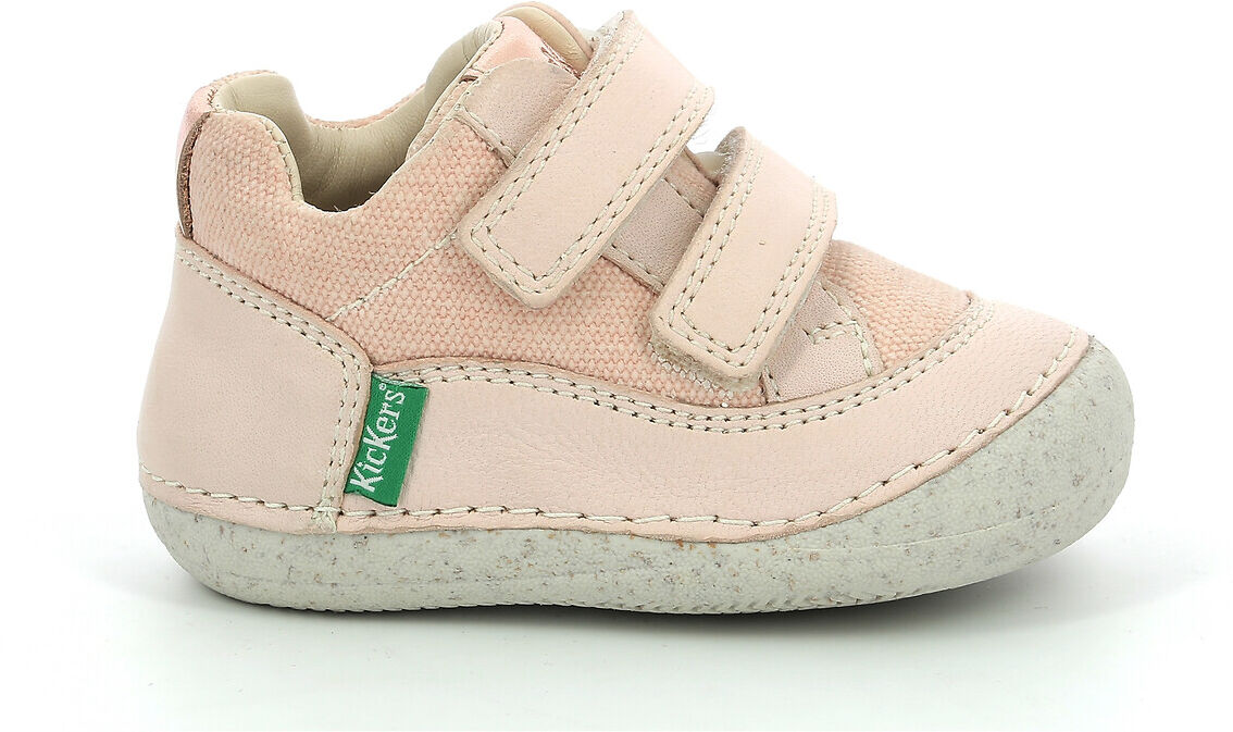 KICKERS Sneakers Sostankro mit Klettverschluss ROSA