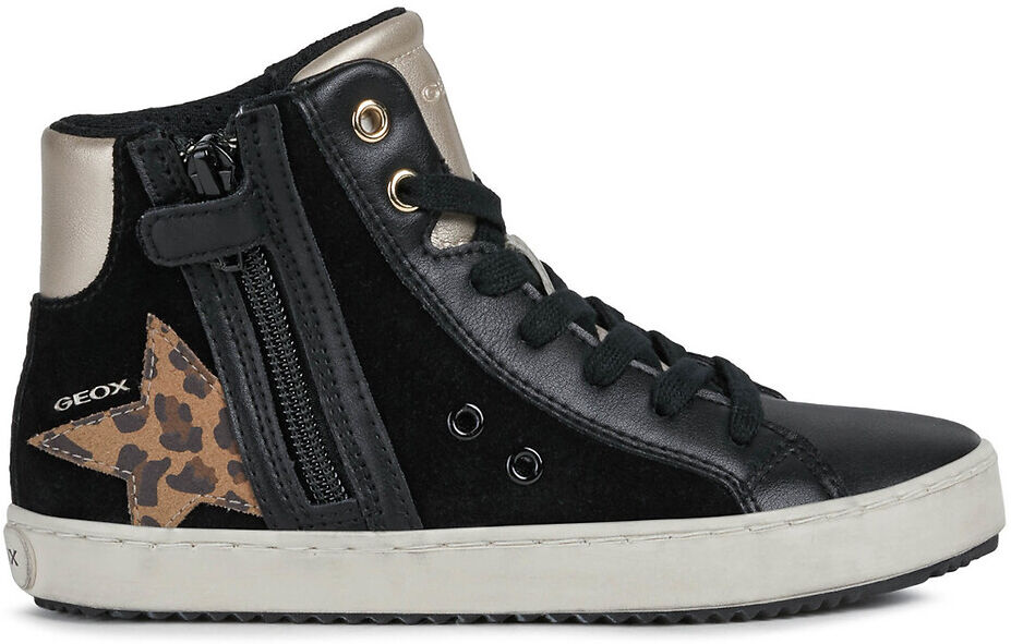 Geox High-Top-Sneakers Kalispera SCHWARZ;GOLDFARBEN