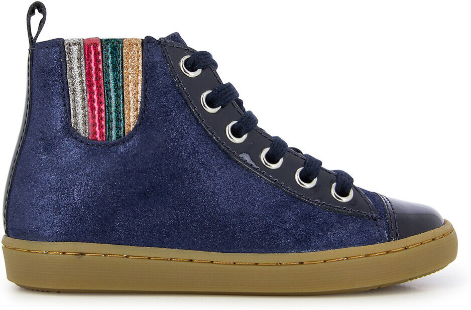 SHOO POM Sneakers Play Jodlace BLAU