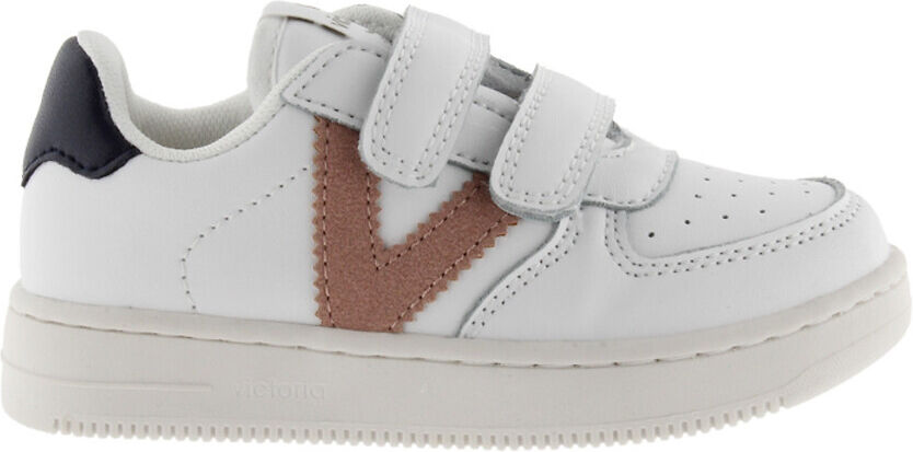 VICTORIA Sneakers mit Klettverschluss WEISS