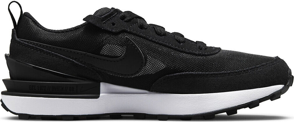 NIKE Sneakers Waffle One SCHWARZ