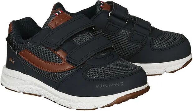 Viking Klett-Sneaker HOVET WP in navy/cognac