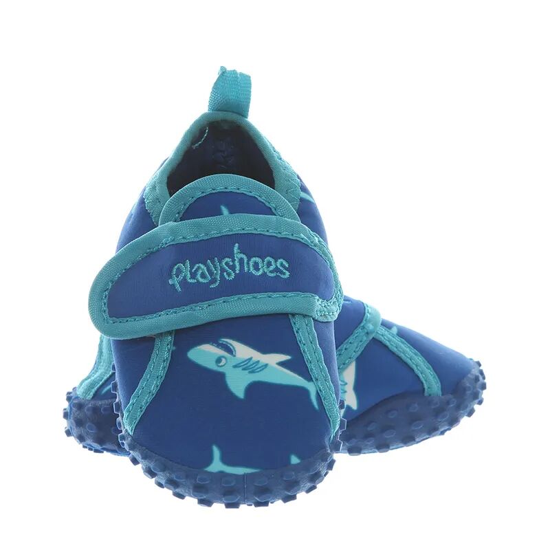 Playshoes Wasserschuhe HAI in blau