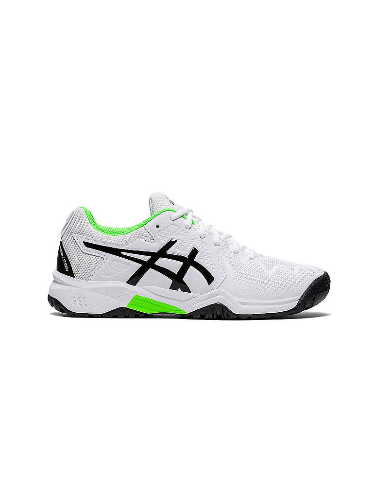 ASICS Kinder Tennisschuhe GEL-Resolution™ 8 GS Clay weiß   Größe: 37   1044A018 Auf Lager Unisex 37