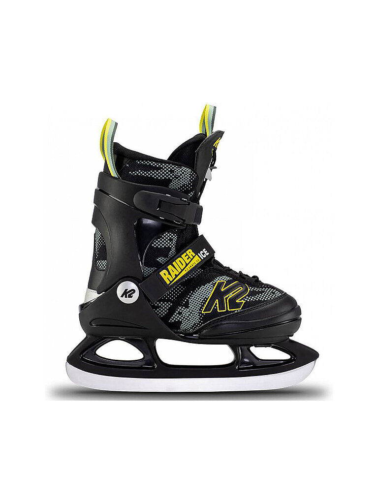 K2 Kinder Hockeyschuhe Raider Ice schwarz   Größe: 29-34   3002479 Auf Lager Unisex 29-34