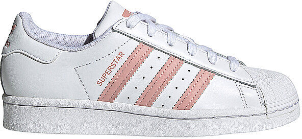 Adidas Mädchen Sneaker Superstar J weiß   Kinder   Größe: 37 1/2   GY3357