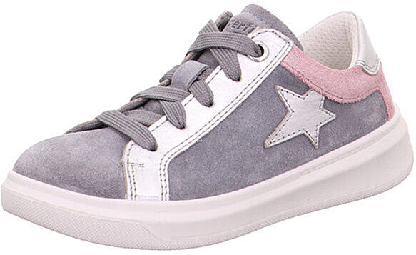 SUPERFIT Mädchen Sneaker Cosmo grau   Kinder   Größe: 29   1-006461