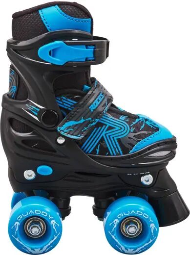 Roces Quaddy 3.0 Nastavitelné Dětské Trekové Brusle (Black/Astro Blue)