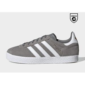 adidas Gazelle Schuh - Damen, Grey Three / Cloud White / Gold Metallic - female - Size: 31 1/2