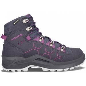 Lowa Kody Evo Gtx®® Mid Junior 36-40 Grau, Kinder Gore-Tex® Wander- & Trekkingstiefel, Größe EU 36 - Farbe Navy - Beere