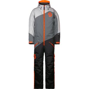 Scott DS Dryo Junior 1-Teiler Jugend Snowmobil Kombi - Grau Orange - S - unisex