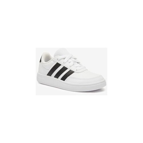 Adidas Turnschuhe Kinder Schnürung – Breaknet weiβ/schwarz, EINHEITSFARBE, 38