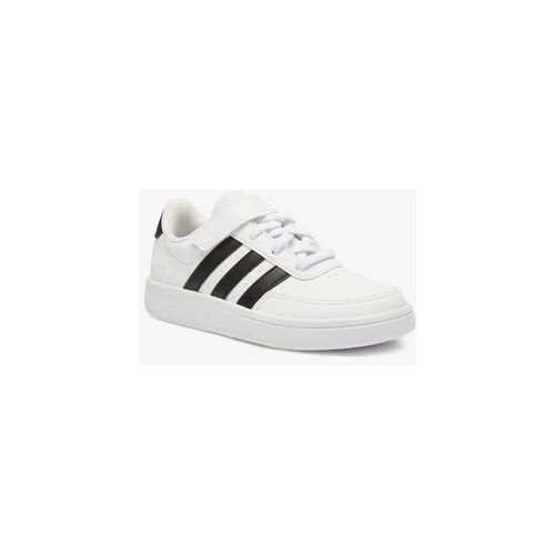 Adidas Turnschuhe Kinder Klettverschluss – Breaknet weiβ/schwarz, EINHEITSFARBE, 28