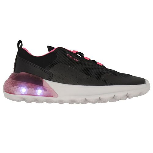 Schuhe m. Light - Activart - Black/Fluo Fuchsia - Geox - 35 - Schuhe