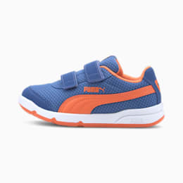 Puma Stepfleex 2 Mesh VE V Kids Sneaker Schuhe Für Kinder   Mit Aucun   Orange/Weiß   Größe: 28.5