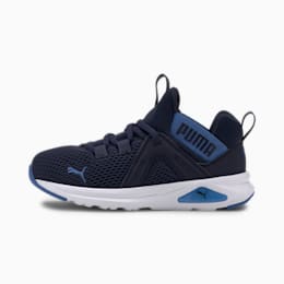 Puma Enzo 2 Weave Kids Sneaker Schuhe Für Kinder   Mit Aucun   Blau   Größe: 31.5