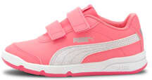 Puma Stepfleex 2 SL VE Glitz Kids Mädchen Sneaker Schuhe   Mit Aucun   Silber/Weiß   Größe: 30