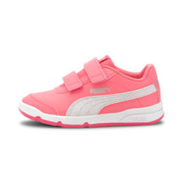 Puma Stepfleex 2 SL VE Glitz Kids Mädchen Sneaker Schuhe   Mit Aucun   Silber/Weiß   Größe: 29
