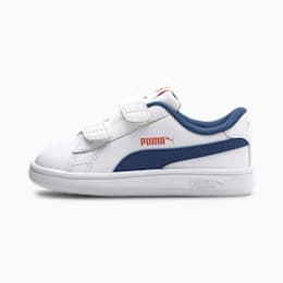 Puma Smash v2 Kinder Sneaker Schuhe   Mit Aucun   Weiß   Größe: 19
