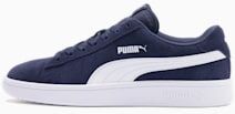 Puma Smash v2 Suede Youth Sneaker Schuhe Für Kinder   Mit Aucun   Blau/Weiß   Größe: 36