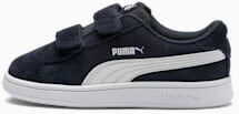 Puma Smash v2 Suede Babies Sneaker Schuhe Für Kinder   Mit Aucun   Blau/Weiß   Größe: 24