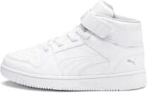 Puma Rebound Lay-Up SL V Kids Sneaker Schuhe Für Kinder   Mit Aucun   Weiß/Grau   Größe: 34