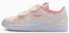 Puma Smash v2 Cloud Kids Sneaker Schuhe Für Kinder   Mit Aucun   Weiß/Rosa   Größe: 29