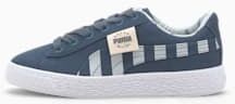 Puma Basket Canvas T4C Kids Sneaker Schuhe Für Kinder   Mit Aucun   Blau   Größe: 28.5