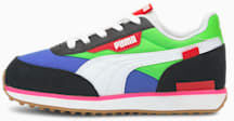 Puma Future Rider Play On Kids Sneaker Schuhe Für Kinder   Mit Aucun   Blau/Grün   Größe: 30