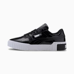 Puma Cali Patent Youth Mädchen Sneaker Schuhe   Mit Aucun   Schwarz   Größe: 38