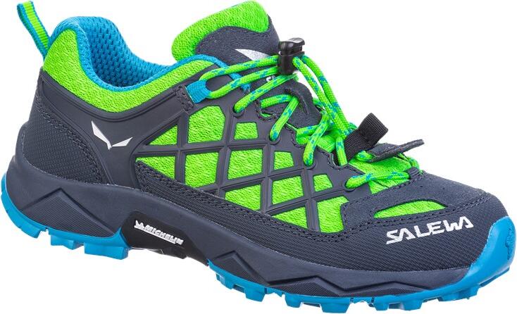 Salewa JR Wildfire fluo green/blue danube (5810) 38