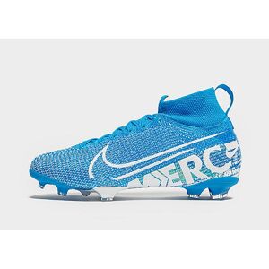 Nike Nike Jr. Mercurial Superfly 7 Elite FG Kids' Firm-Ground Football Boot, Blue