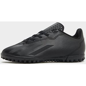 adidas X Crazyfast.4 TF Børn, Core Black / Core Black / Core Black