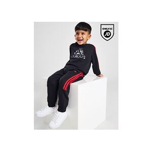 adidas Badge of Sport Camo Infill Tracksuit Infant, Black